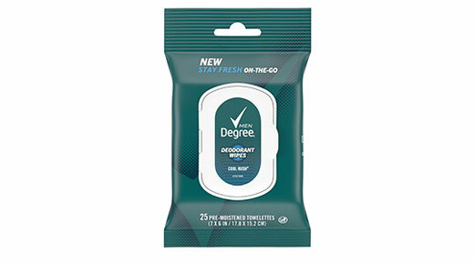 Best Deodorant Wipes Degree Men On-The-Go Deodorant Wipes